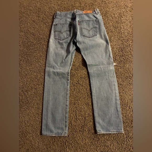 Vintage Levi's Classic Blue Straight Jeans - Picture 3 of 3